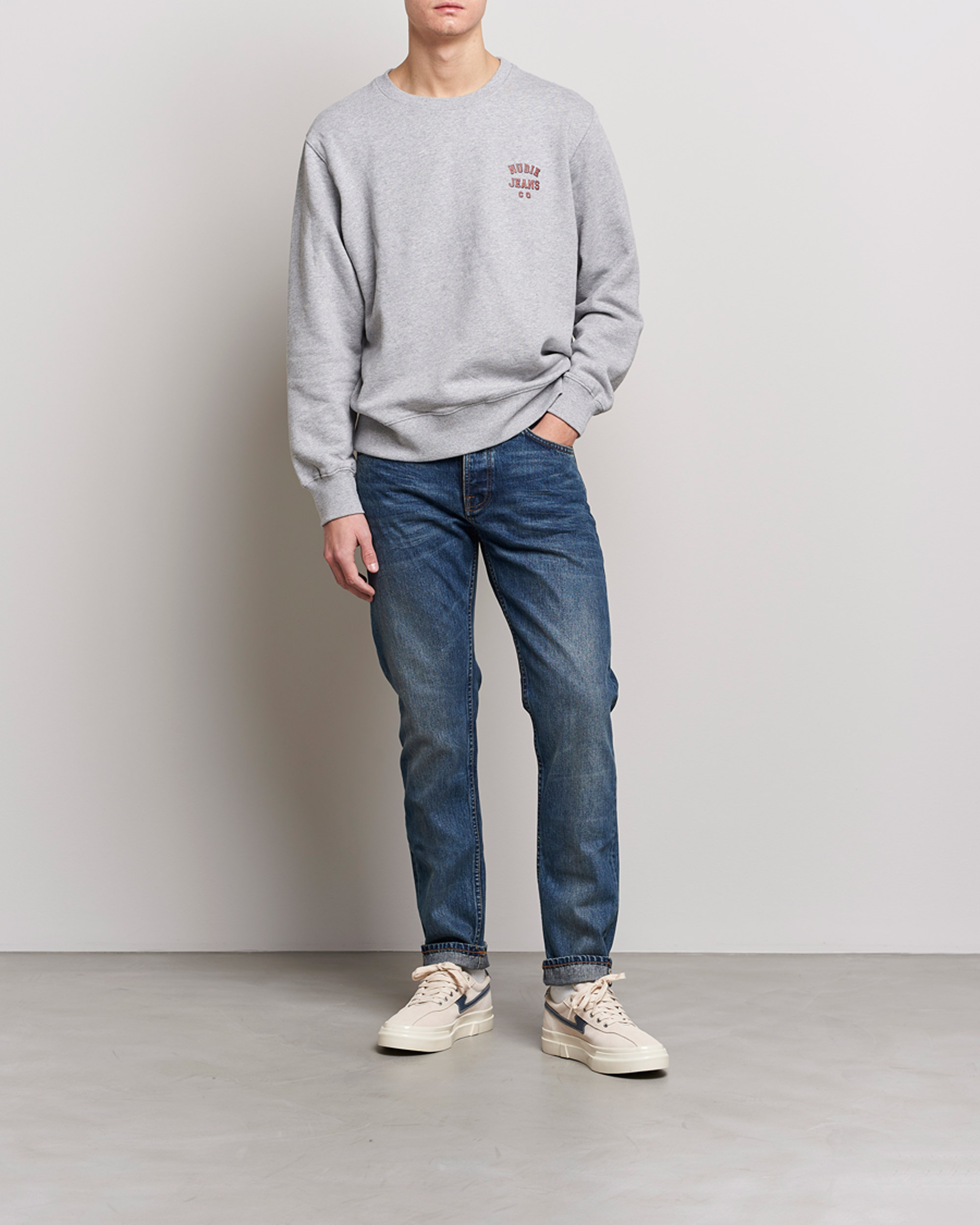 Hombres | Vaqueros | Nudie Jeans | Steady Eddie II Organic Jeans Stormy Selvage