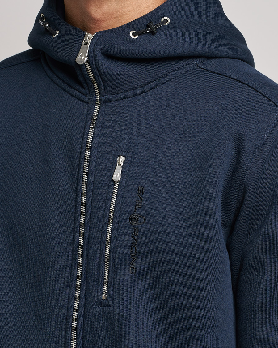 Hombres | Jerséis y prendas de punto | Sail Racing | Bowman Full Zip Hoodie Dark Navy