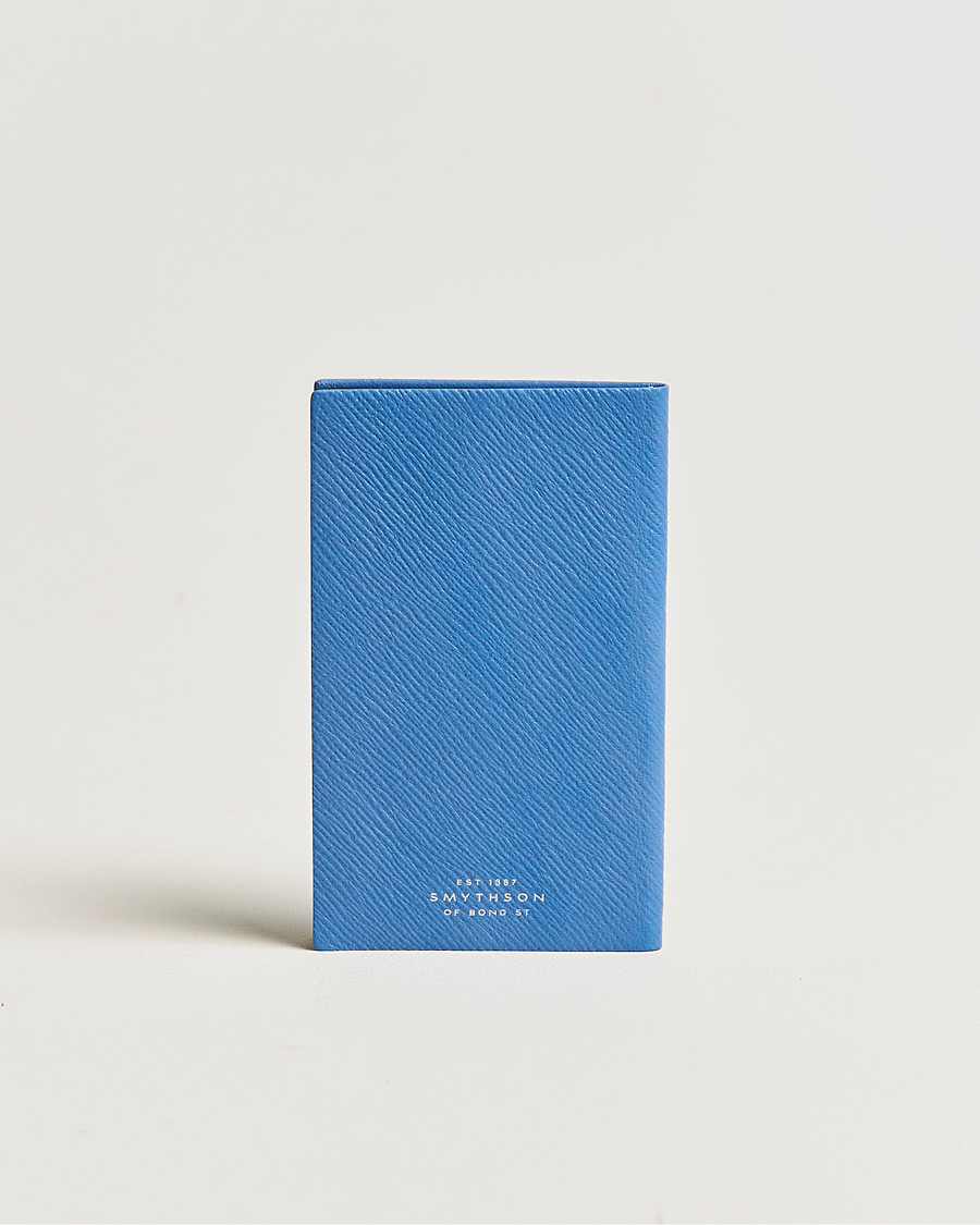Hombres | Smythson Panama Crossgrain Diaries 2023 Nile Blue | Smythson | Panama Crossgrain Diaries 2023 Nile Blue
