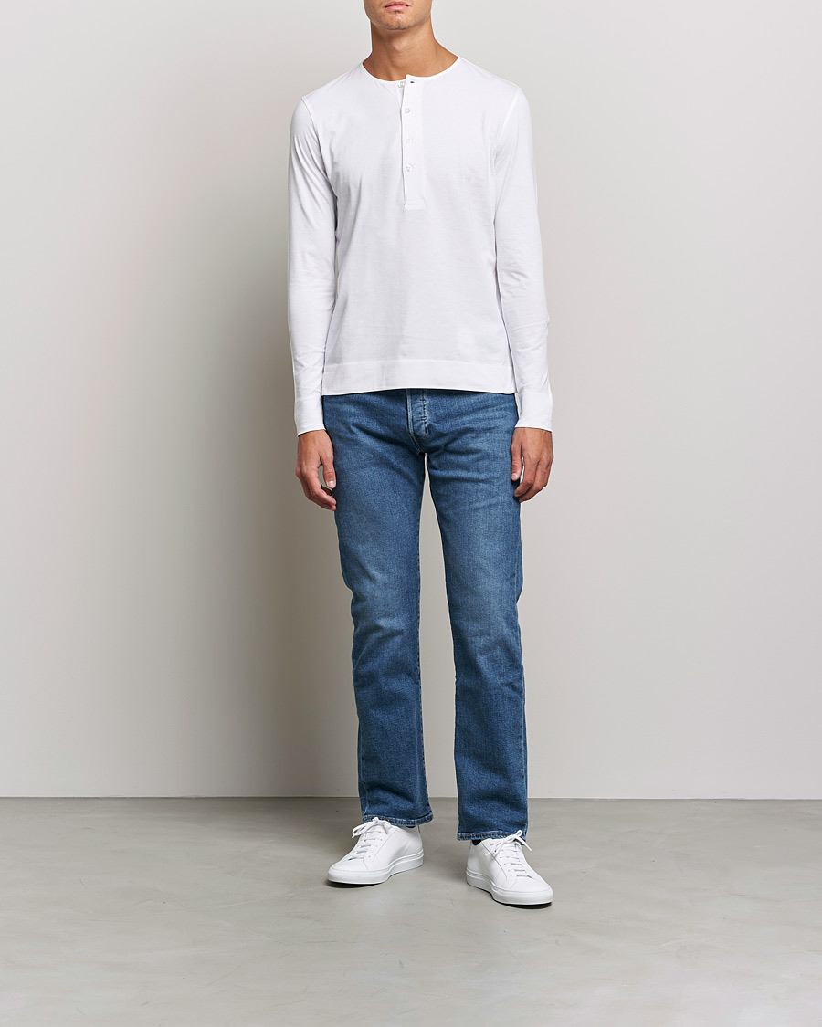 Hombres | Camisetas | Tiger of Sweden | Cappe Organic Cotton Tee Pure White