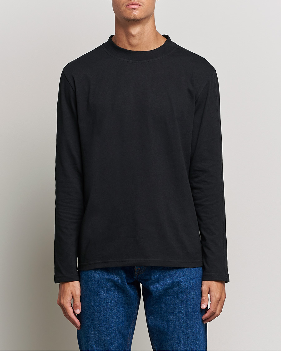 Hombres | Camisetas | Tiger of Sweden | Landler Long Sleeve Tee Black