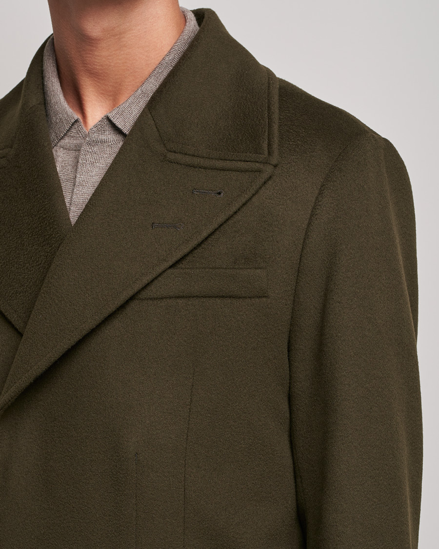 Hombres | Abrigos y chaquetas | Tiger of Sweden | Jeean Wool Coat Dark Brown