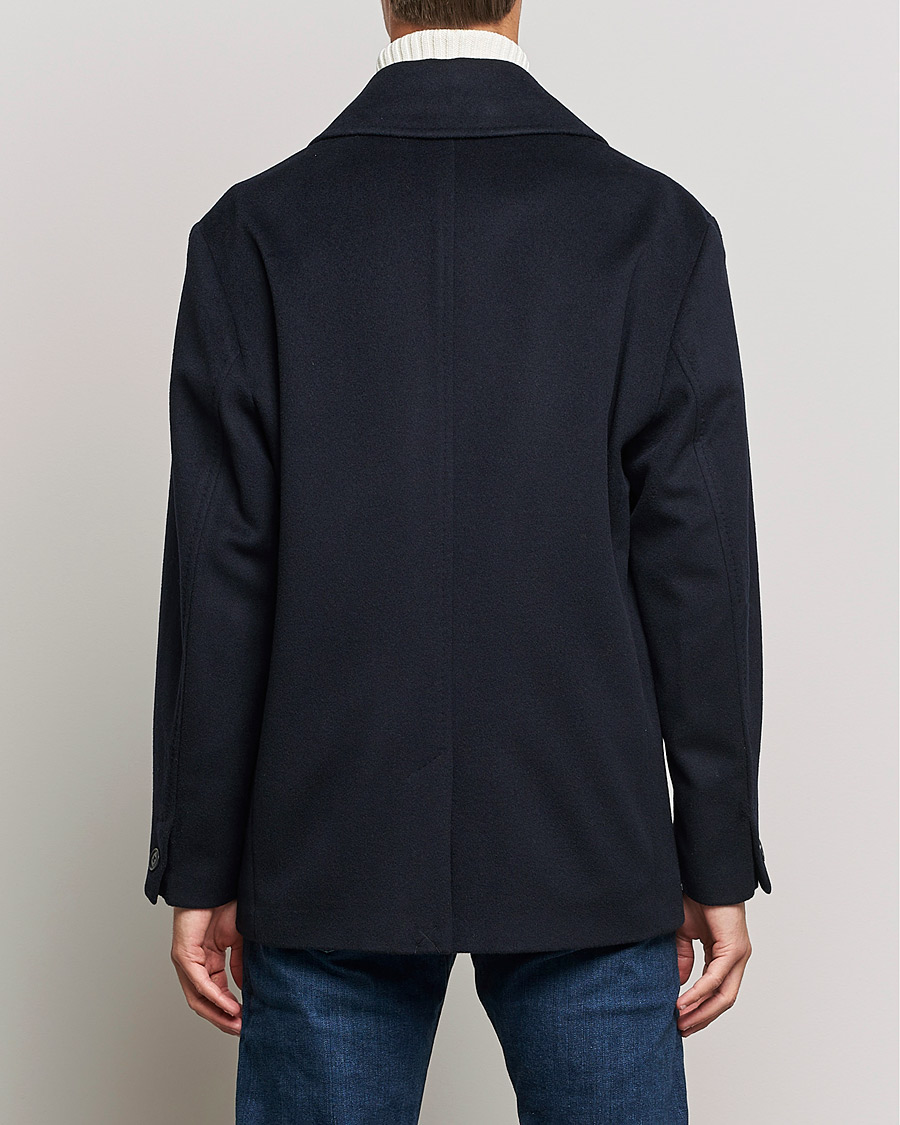Hombres | Abrigos y chaquetas | Tiger of Sweden | Eerik Wool Peacoat Light Ink