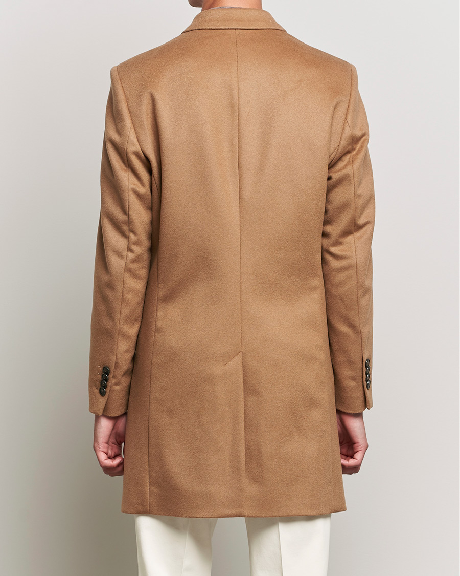 Hombres | Abrigos y chaquetas | Tiger of Sweden | Cempsey Wool Cashmere Coat Dark Honey