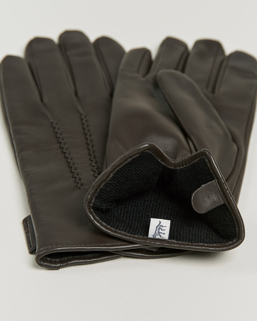 Hombres | Tiger of Sweden Garvin Leather Gloves Turkish Coffee | Tiger of Sweden | Garvin Leather Gloves Turkish Coffee