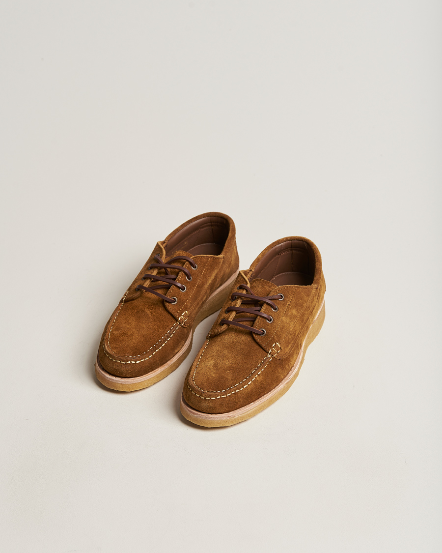 Hombres | Yuketen Country Ranger Brown Suede | Yuketen | Country Ranger Brown Suede