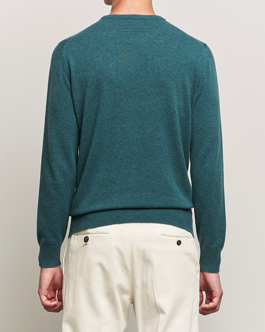 Hombres | Jerséis y prendas de punto | Zegna | Oasi Cashmere Crew Neck Teal