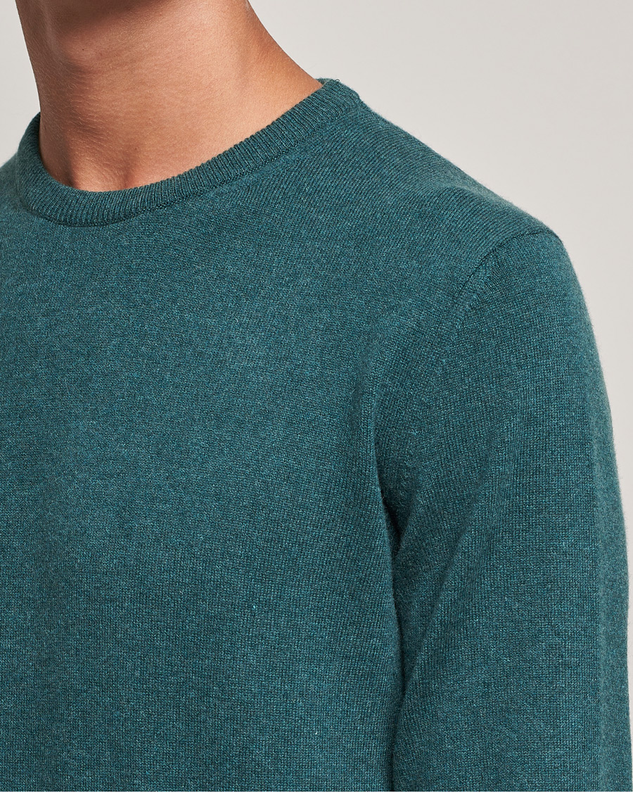 Hombres | Jerséis y prendas de punto | Zegna | Oasi Cashmere Crew Neck Teal