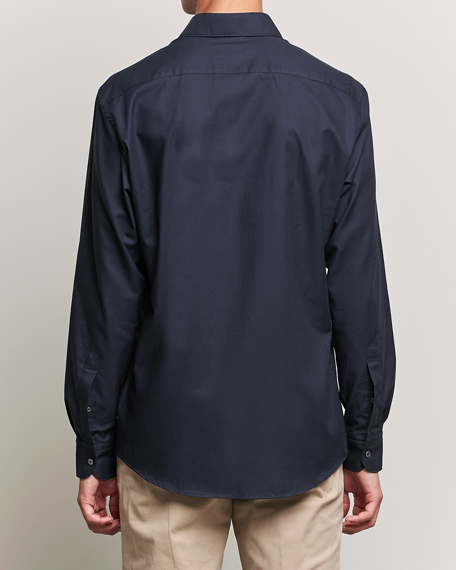 Hombres | Camisas | Zegna | Premium Cotton Shirt Navy