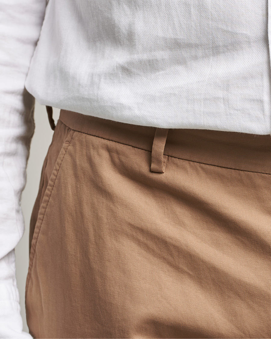 Hombres | Pantalones | Zegna | Premium Cotton Chinos Beige