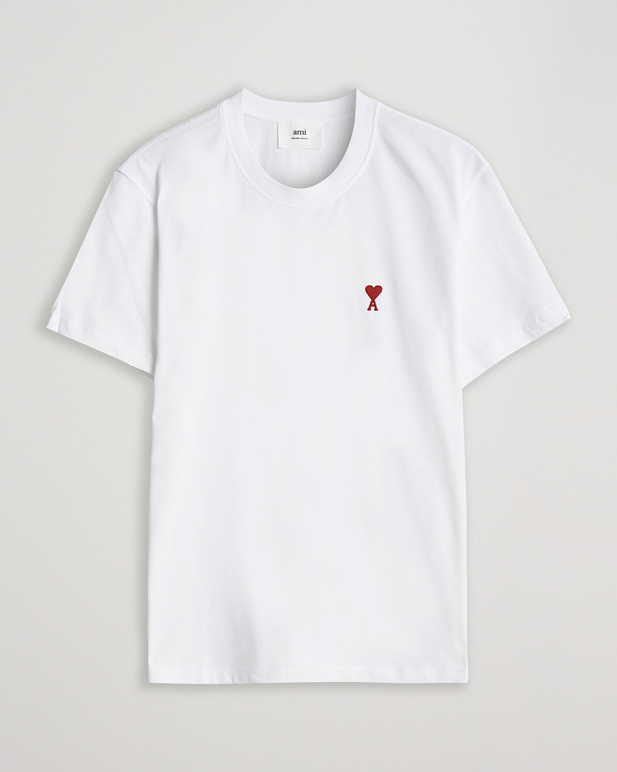Hombres | Camisetas | AMI | Heart Logo T-Shirt White