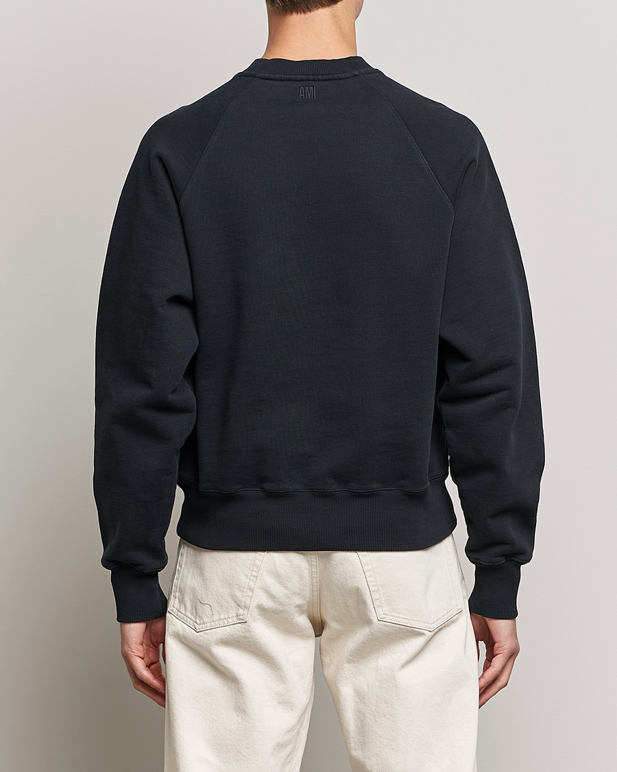 Hombres | Jerséis y prendas de punto | AMI | Paris College Sweatshirt Black