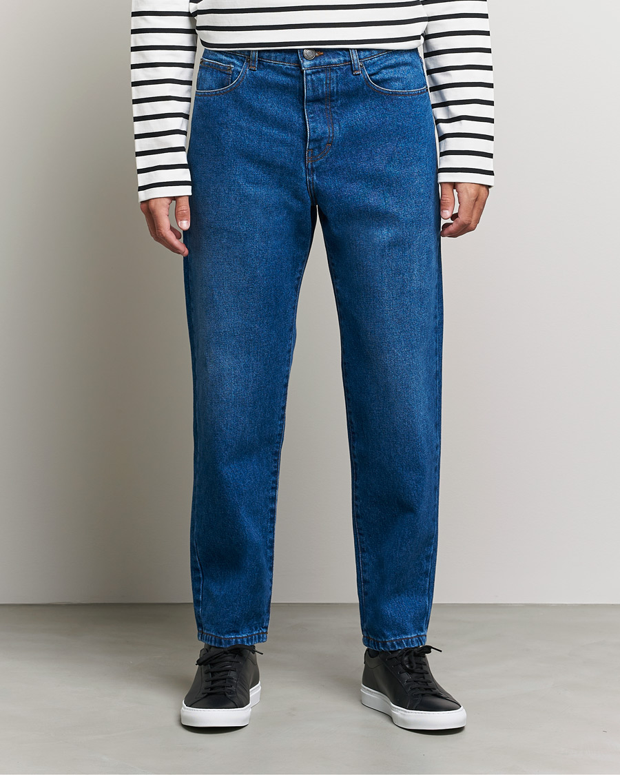 Hombres | Vaqueros | AMI | Tapered Jeans Dark Blue Wash