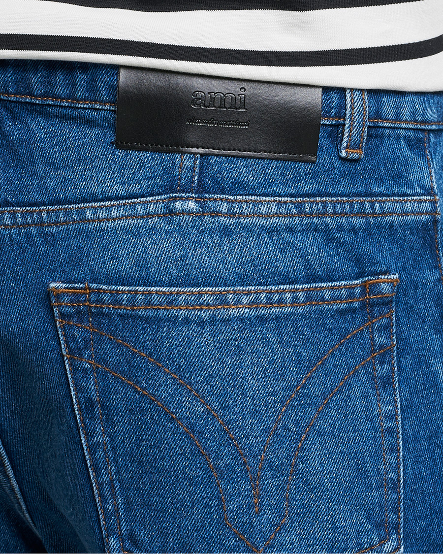 Hombres | Vaqueros | AMI | Tapered Jeans Dark Blue Wash