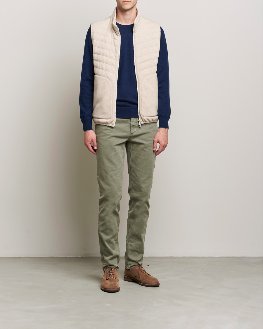 Hombres | Pantalones | Brunello Cucinelli | Slim Fit 5-Pocket Pants Military