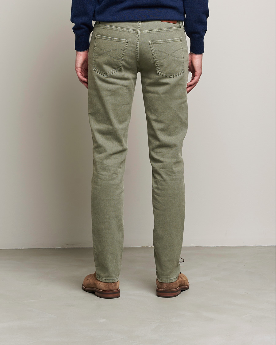 Hombres | Pantalones | Brunello Cucinelli | Slim Fit 5-Pocket Pants Military