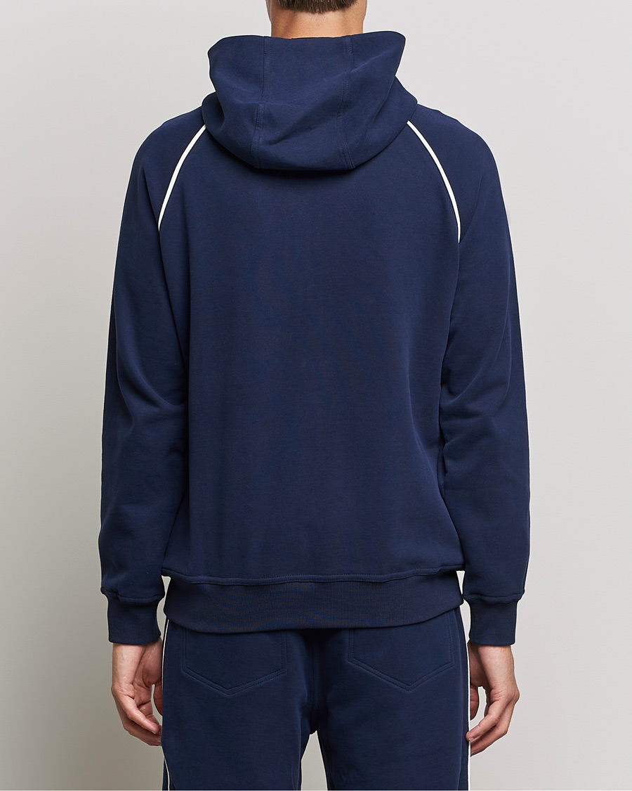 Hombres | Jerséis y prendas de punto | Brunello Cucinelli | Soft Cotton Zip Sweater Cobalt Blue