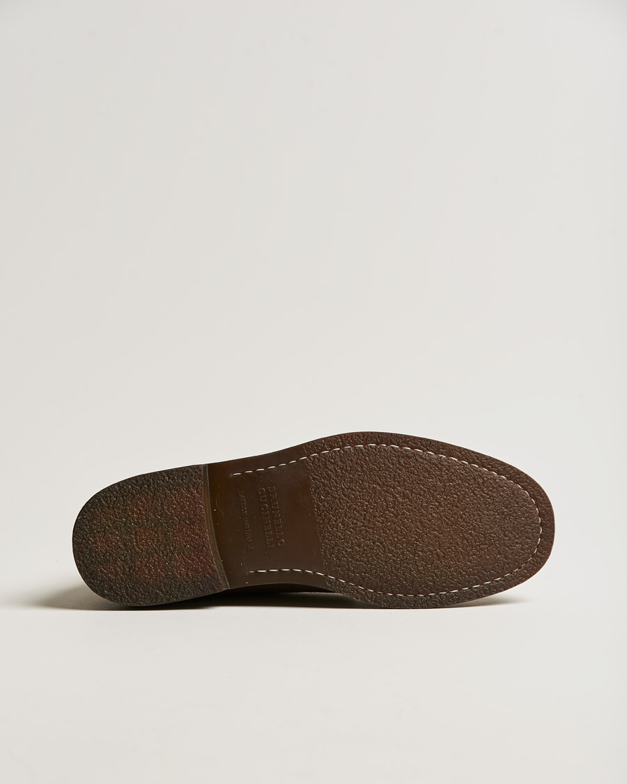 Hombres | Brunello Cucinelli Desert Boot Dark Brown Suede | Brunello Cucinelli | Desert Boot Dark Brown Suede