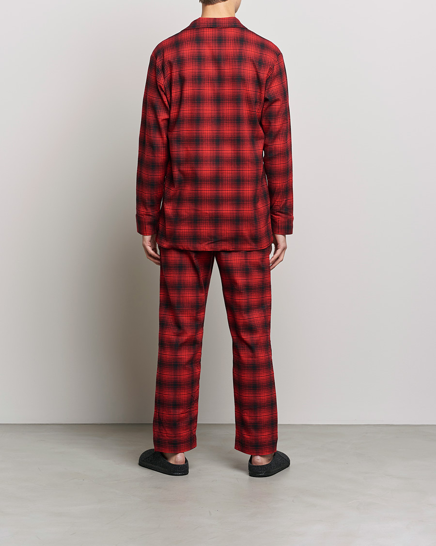 Hombres | Pijamas y batas | Calvin Klein | Cotton Checked Pyajama Set Red/Black