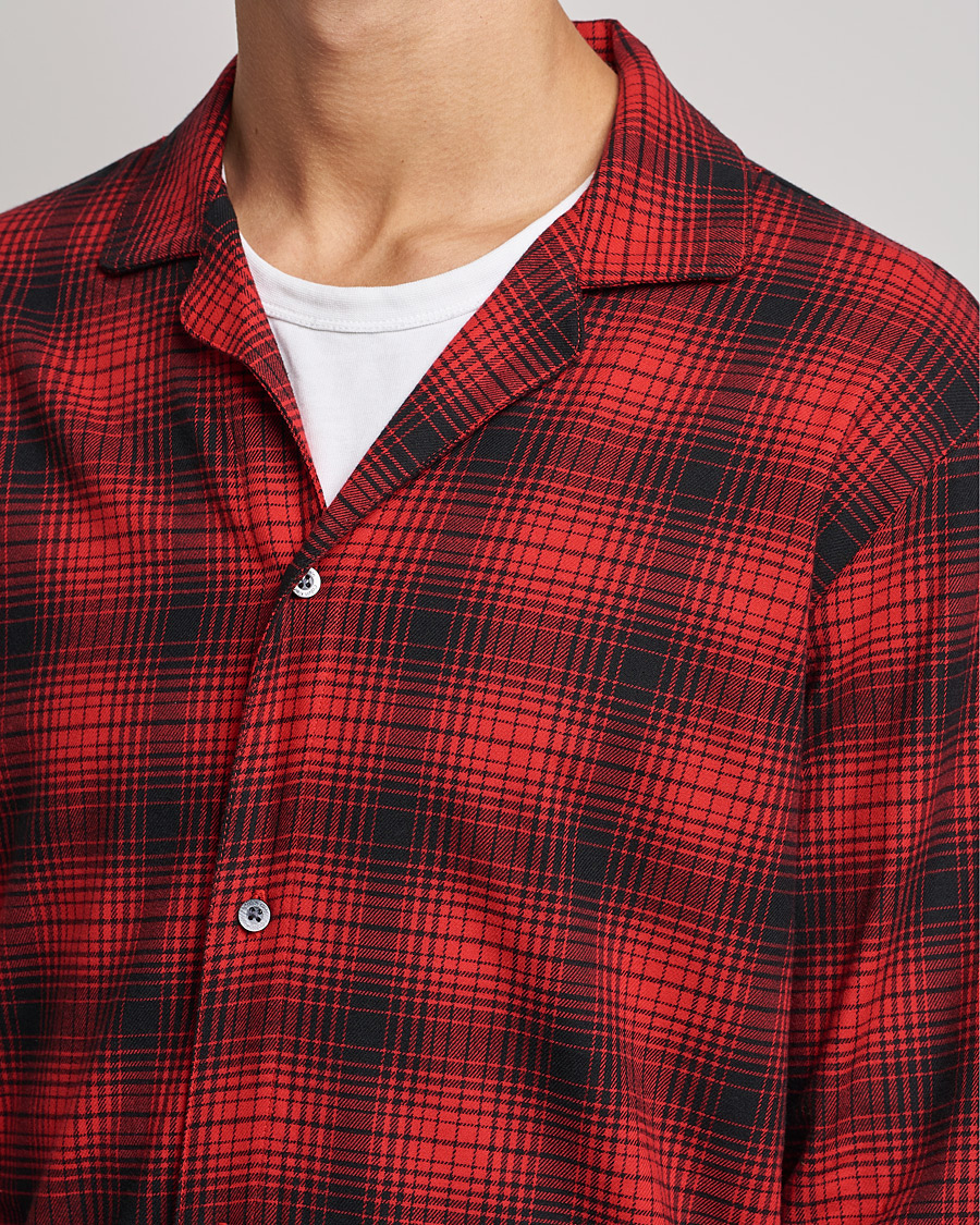Hombres | Pijamas y batas | Calvin Klein | Cotton Checked Pyajama Set Red/Black