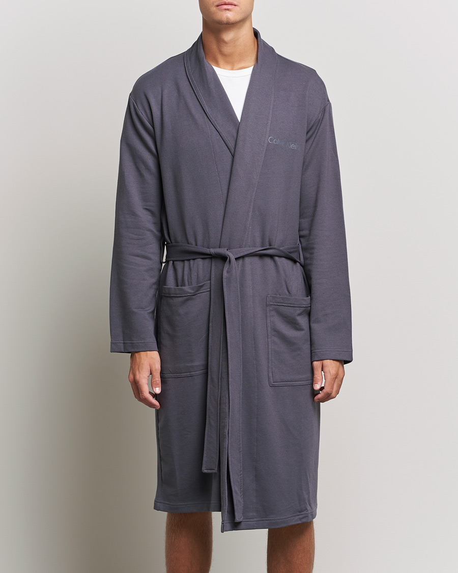 Hombres | Pijamas y batas | Calvin Klein | Terry Robe Sleek Grey