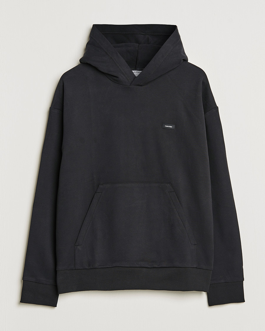 Hombres | Jerséis y prendas de punto | Calvin Klein | Cotton Comfort Hoodie Black