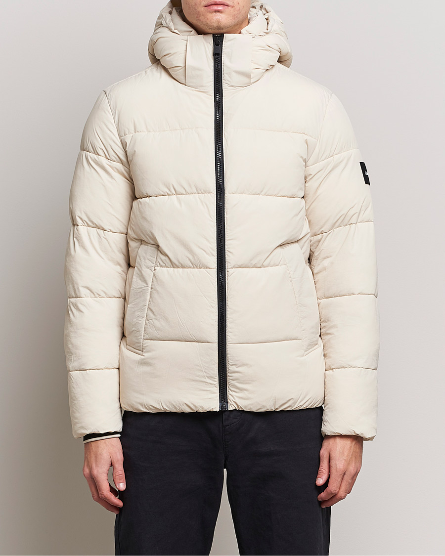 Hombres | Abrigos y chaquetas | Calvin Klein | Crinkle Nylon Puffer Jacket Stony Beige