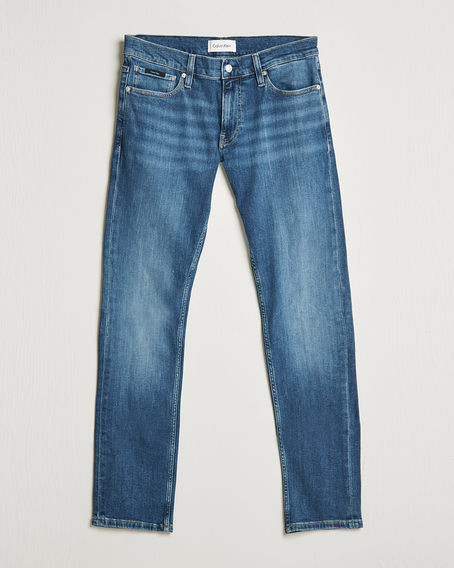 Hombres | Vaqueros | Calvin Klein | Slim Lewis Stretch Jeans Medium Blue