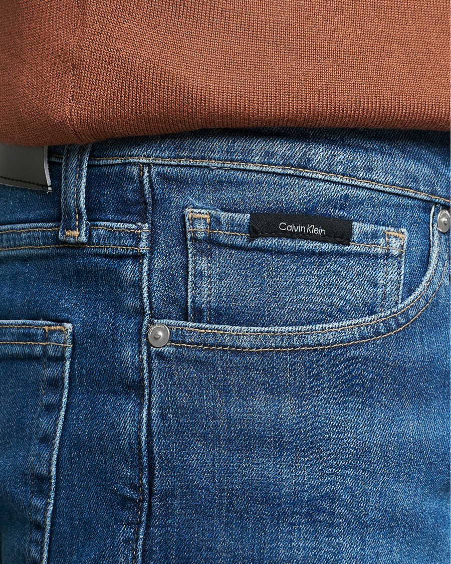Hombres | Vaqueros | Calvin Klein | Slim Lewis Stretch Jeans Medium Blue
