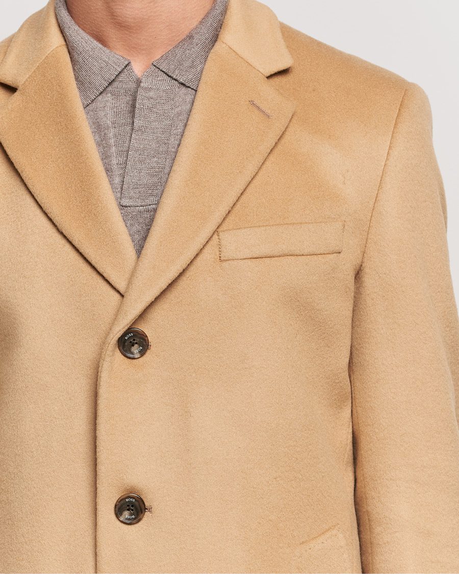 Hombres | Abrigos y chaquetas | BOSS BLACK | BOSS Hyde Wool/Cashmere Coat Medium Beige