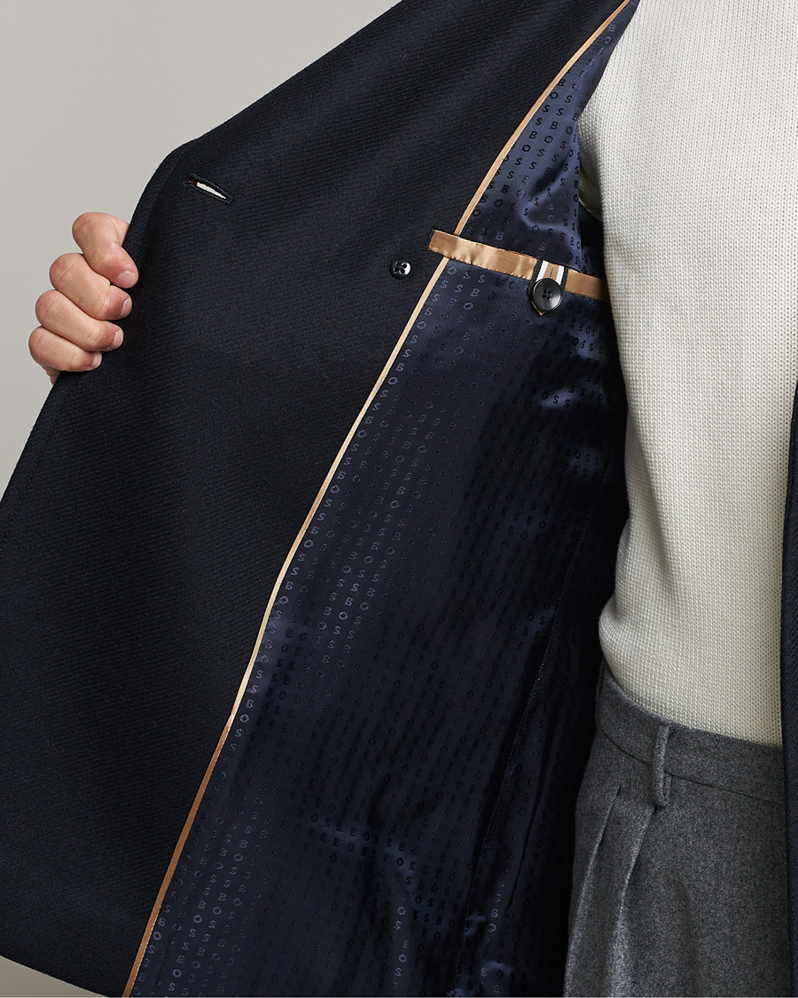 Hombres | Abrigos y chaquetas | BOSS BLACK | Hyde Peacoat Dark Blue