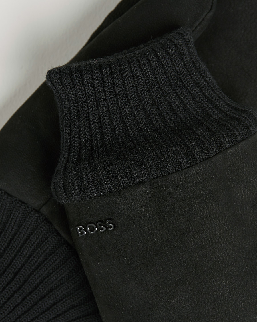 Hombres | Halmor Padded Gloves Black | BOSS BLACK | Halmor Padded Gloves Black