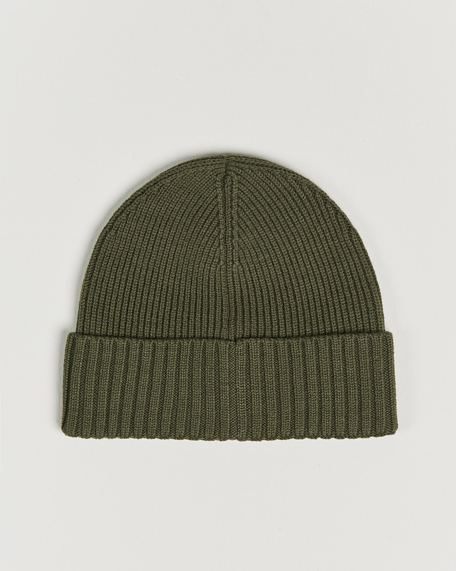 Hombres | BOSS Fati Beanie Open Green | BOSS BLACK | BOSS Fati Beanie Open Green