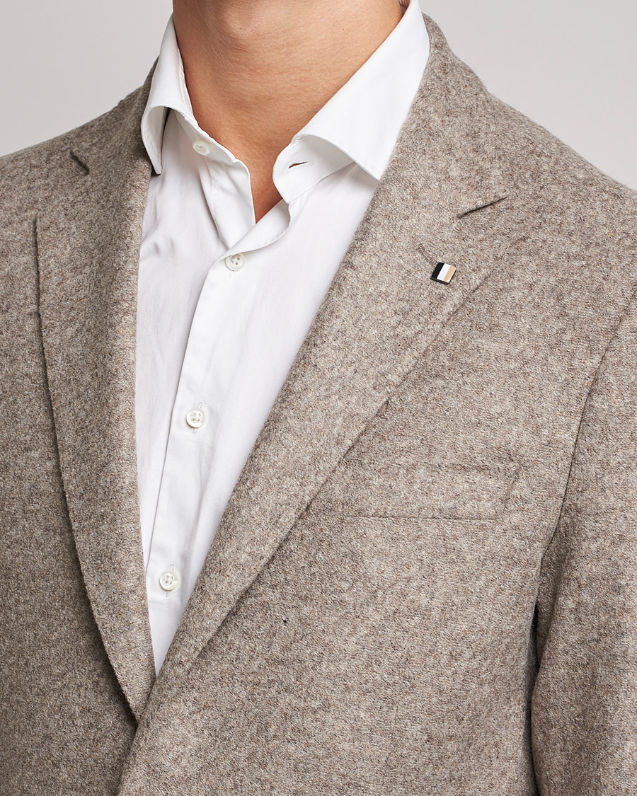 Hombres | Blazers | BOSS BLACK | BOSS Hanry Wool Patch Pocket Blazer Medium Beige