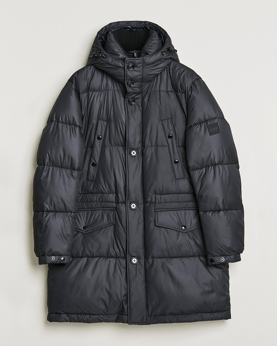 Hombres | Abrigos y chaquetas | BOSS BLACK | Cian Down Puffer Parka Black