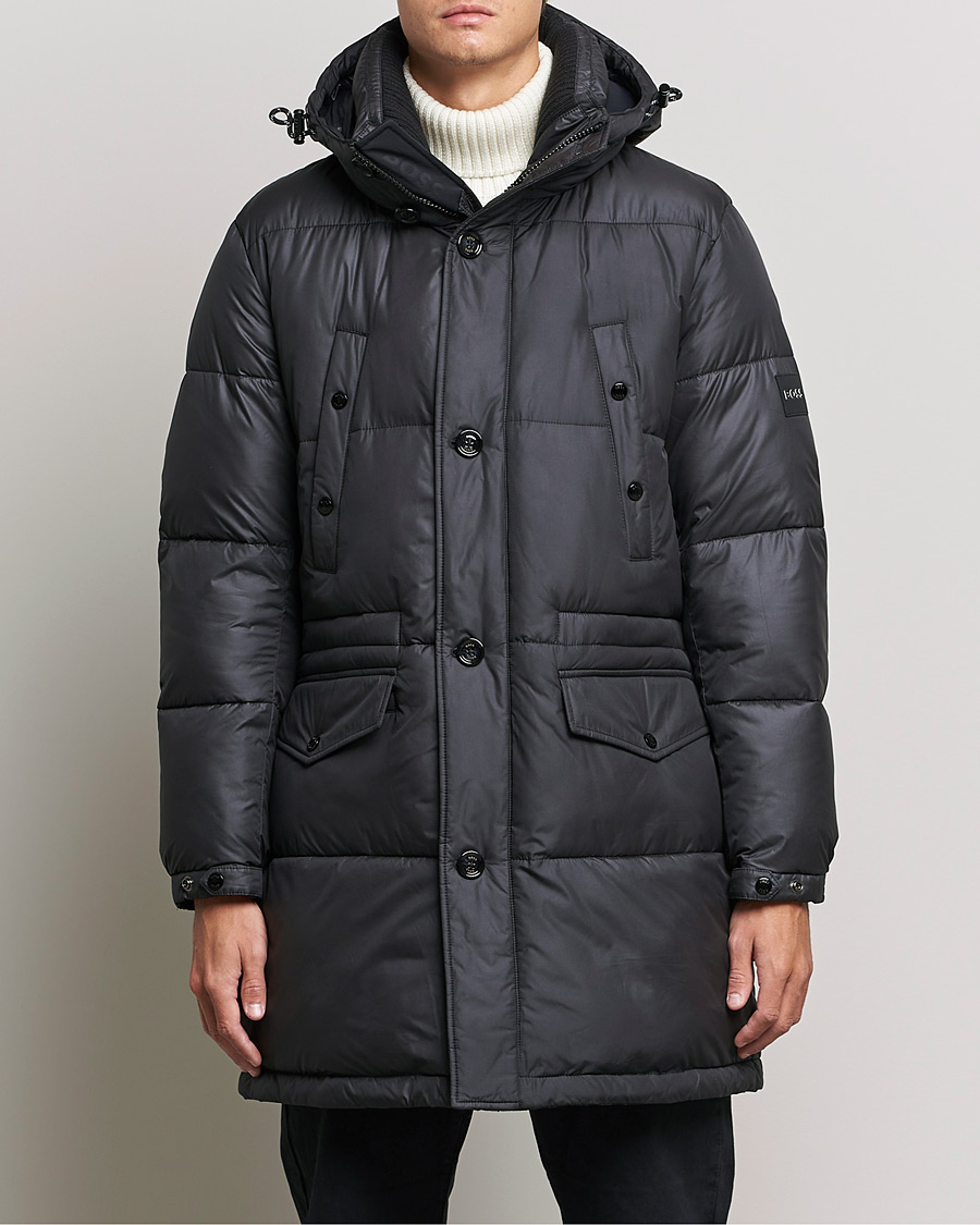 Hombres | Abrigos y chaquetas | BOSS BLACK | Cian Down Puffer Parka Black