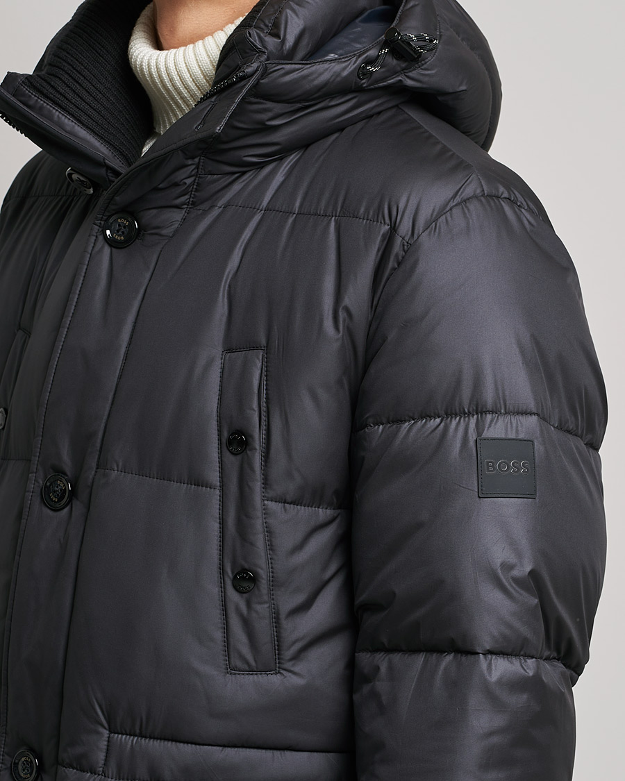 Hombres | Abrigos y chaquetas | BOSS BLACK | Cian Down Puffer Parka Black