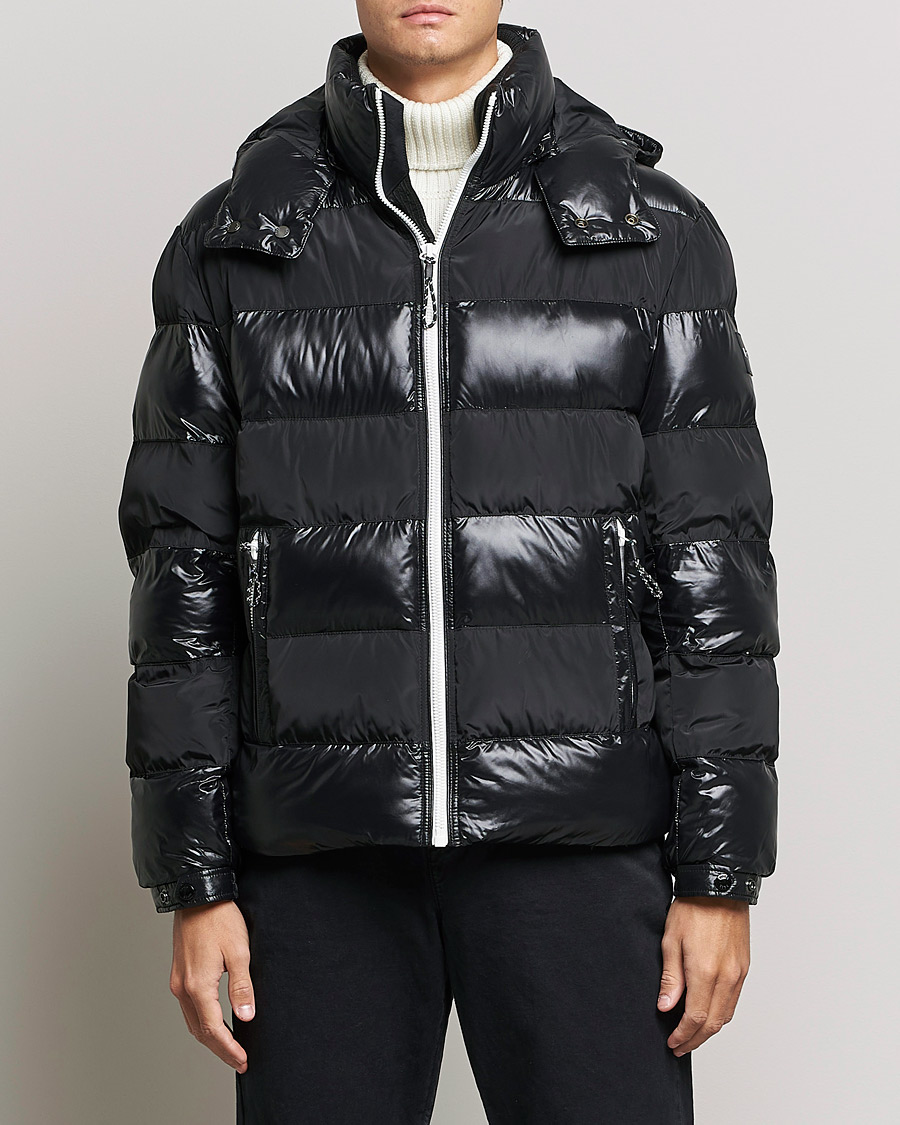 Hombres | Abrigos y chaquetas | BOSS BLACK | Cutlero Glossy Puffer Jacket Black