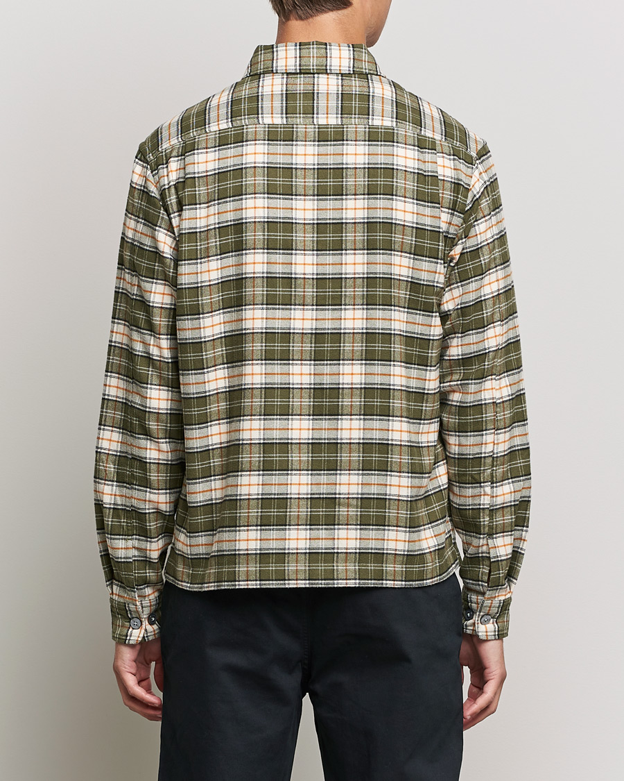 Hombres | Camisas | BOSS BLACK | Nolan Check Flannel Shirt Open Green