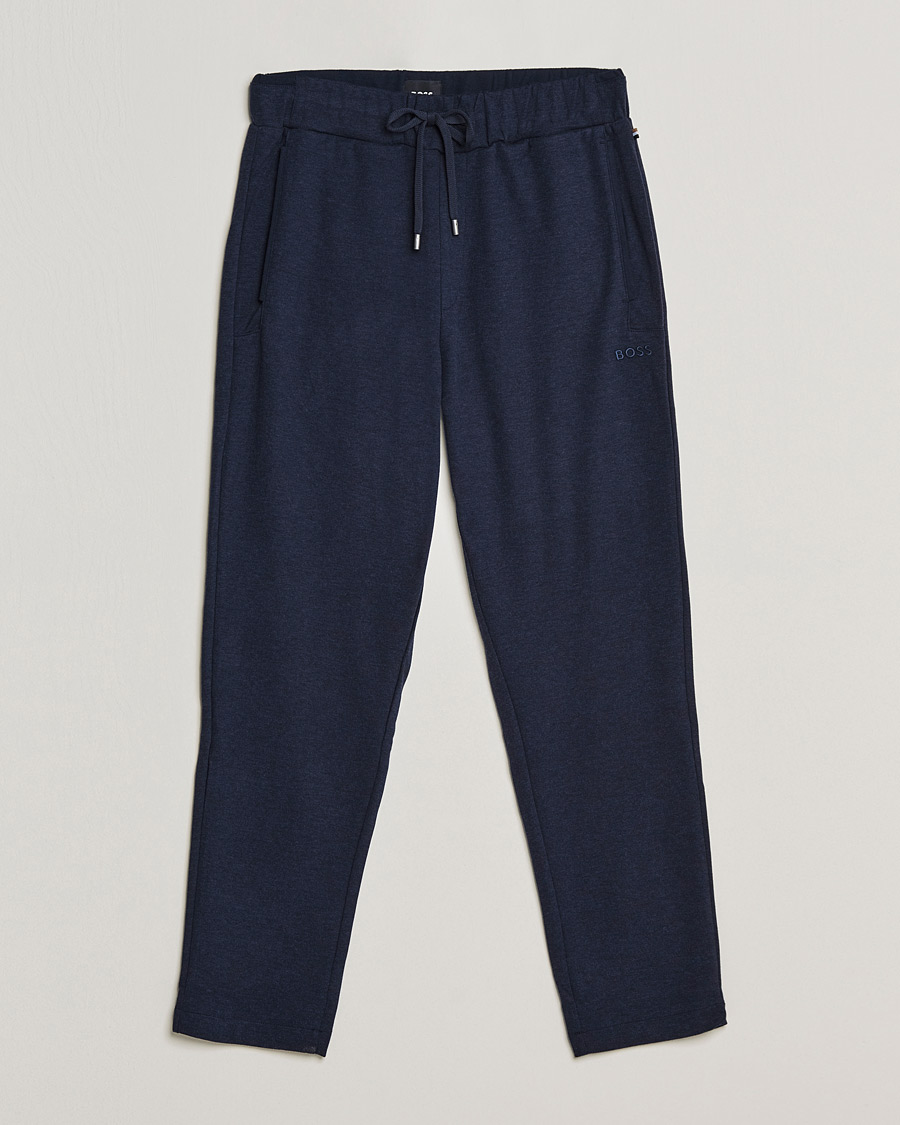 Hombres | Pantalones | BOSS BLACK | BOSS Cashmere Sweatpants Dark Blue