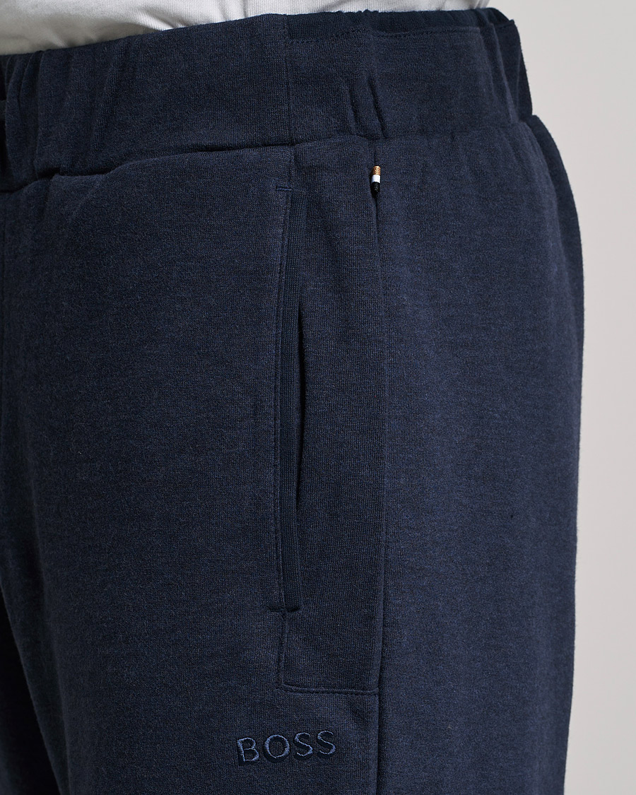Hombres | Pantalones | BOSS BLACK | BOSS Cashmere Sweatpants Dark Blue