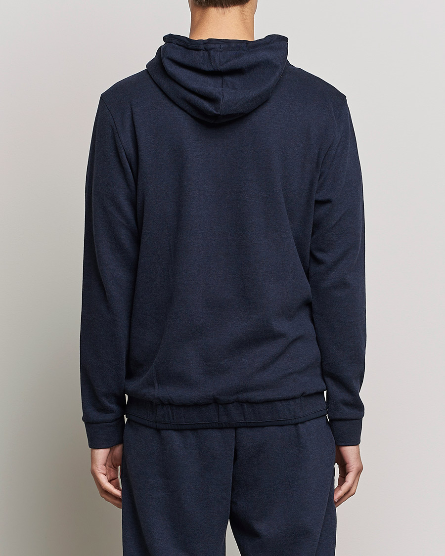 Hombres | Jerséis y prendas de punto | BOSS BLACK | Cashmere Full Zip Hoodie Dark Blue