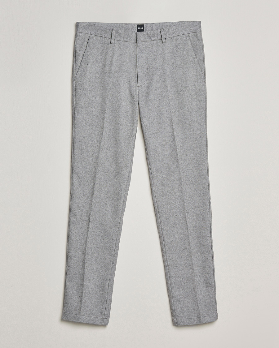 Hombres | Pantalones | BOSS BLACK | BOSS Kaito1 Chinos Silver