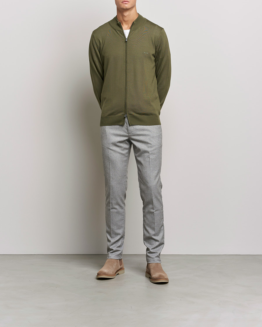 Hombres | Pantalones | BOSS BLACK | BOSS Kaito1 Chinos Silver