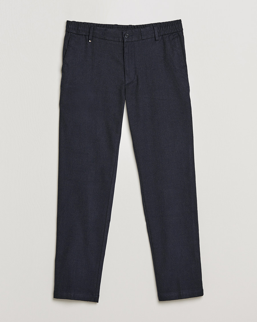 Hombres | Pantalones | BOSS BLACK | BOSS Kane Drawstring Trousers Dark Blue