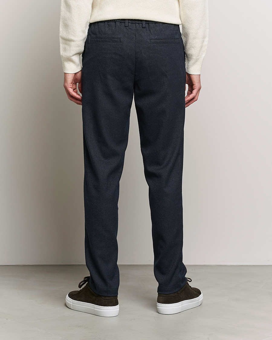 Hombres | Pantalones | BOSS BLACK | BOSS Kane Drawstring Trousers Dark Blue
