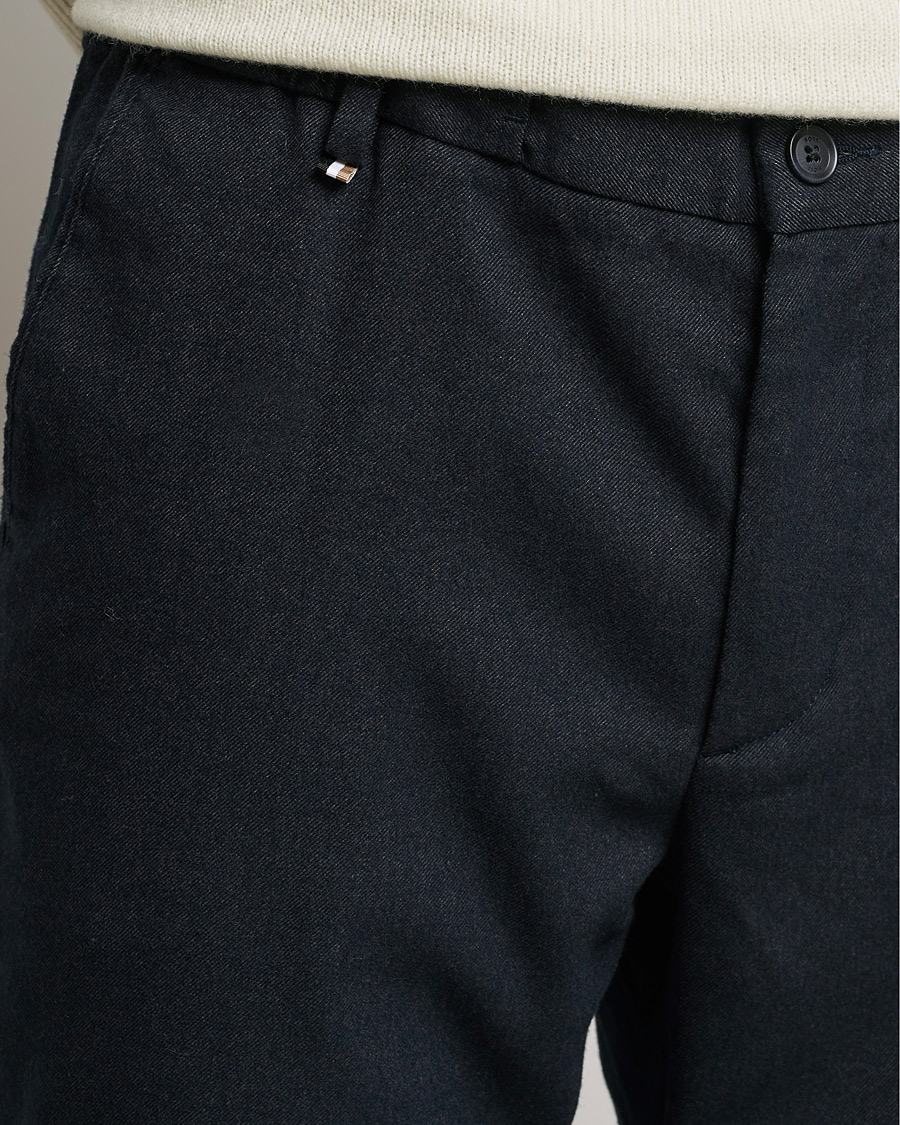 Hombres | Pantalones | BOSS BLACK | BOSS Kane Drawstring Trousers Dark Blue
