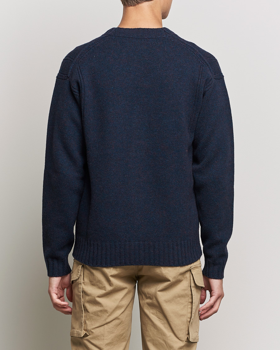 Hombres | Jerséis y prendas de punto | BOSS ORANGE | BOSS Casual Kouzzle Knitted Cardigan Dark Blue