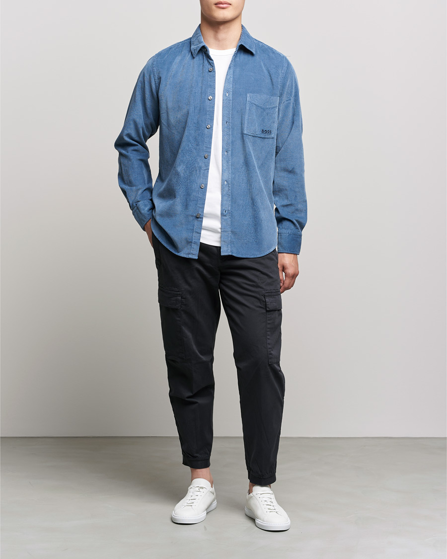 Hombres | Pantalones | BOSS ORANGE | BOSS Casual Sisla Cargo Pants Black