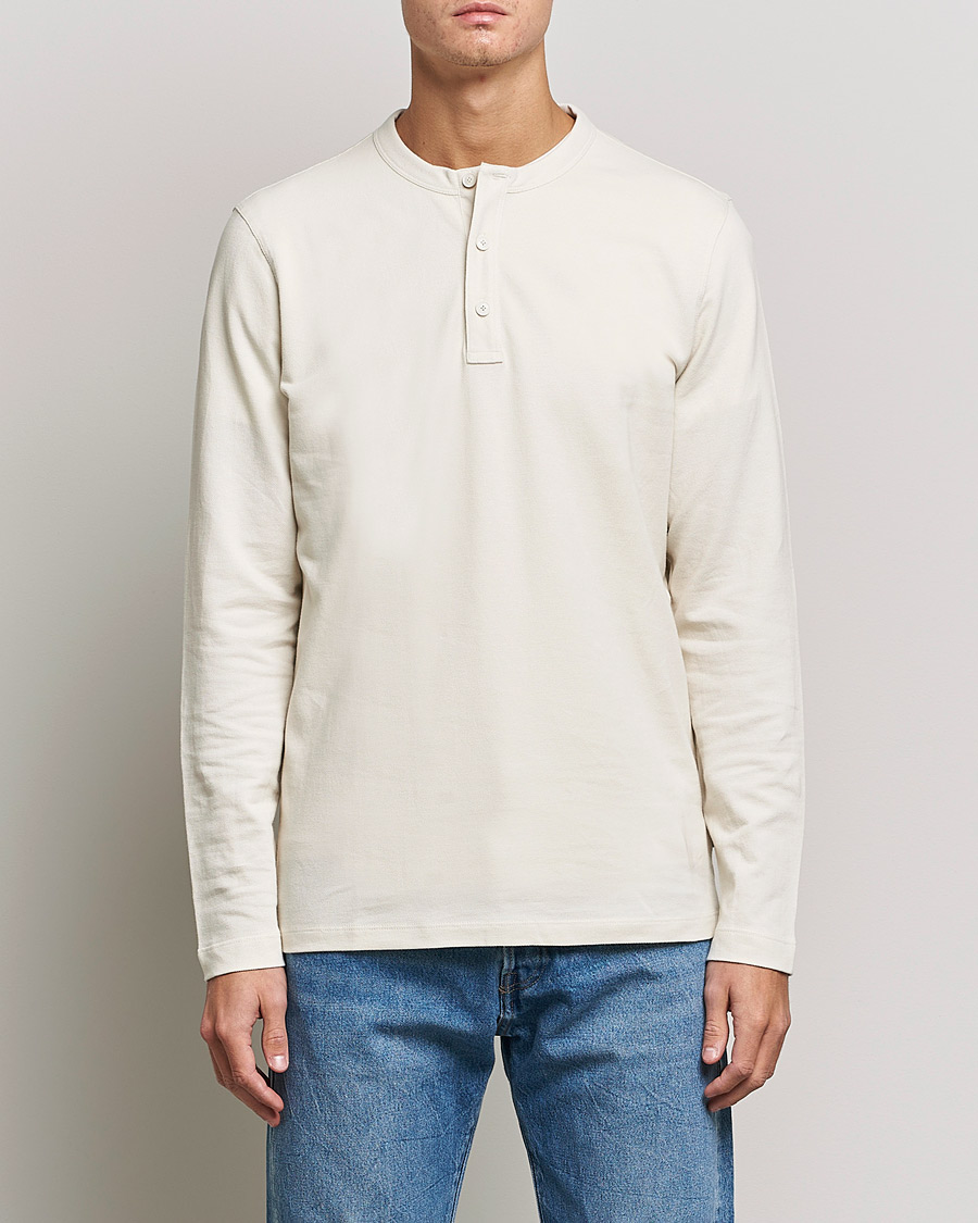 Hombres | Jerséis y prendas de punto | BOSS ORANGE | Teetwill Henley Open White